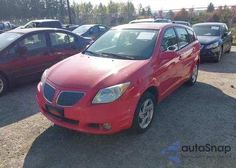 2005 Pontiac Vibe from USA, damaged, VIN 5Y2SL63805Z423720